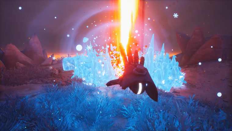Spell casting during a co-op mission